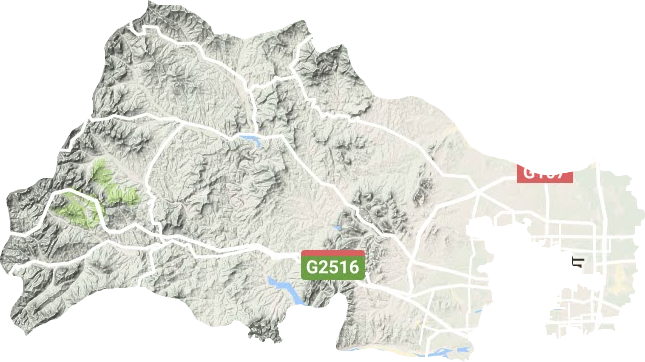邢臺縣地形圖