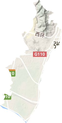 沈家屯鎮(zhèn)地形圖