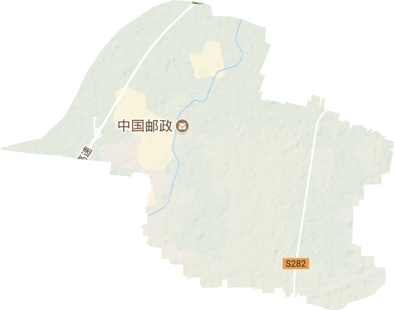 尚村鎮地形圖