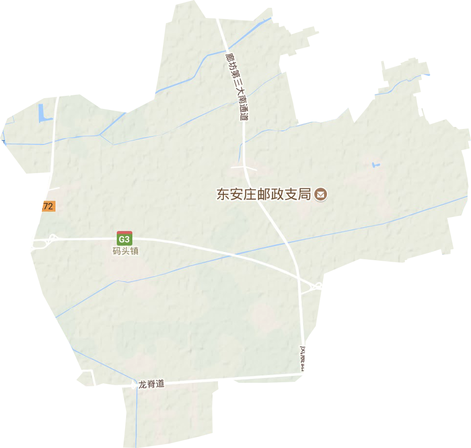 碼頭鎮地形圖