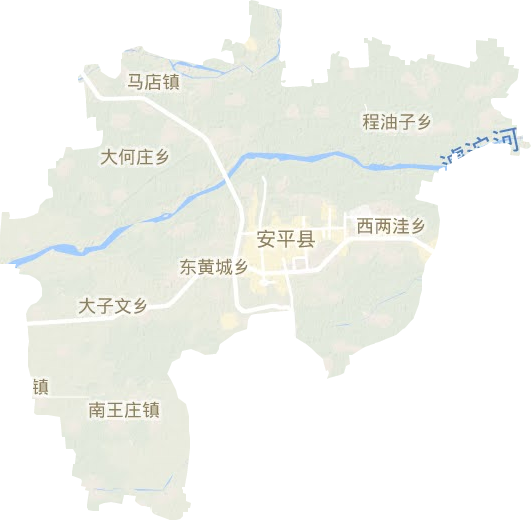 安平縣地形圖
