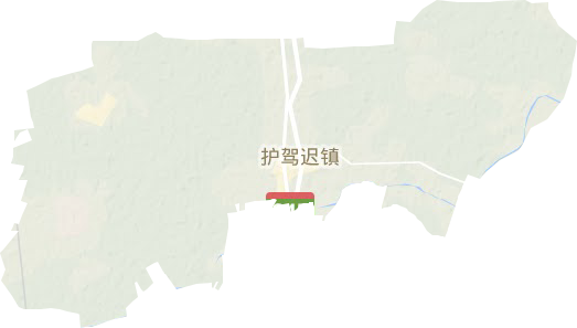 護駕遲鎮地形圖