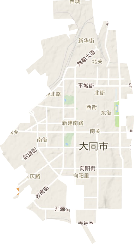 城區地形圖