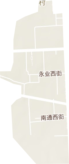 西街辦事處地形圖