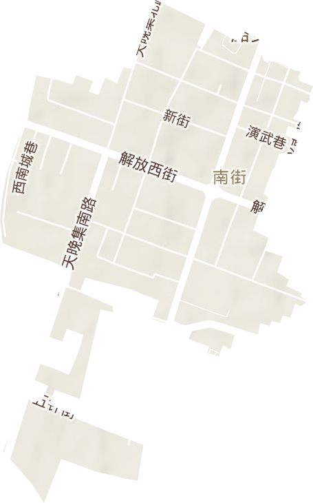英雄南路街道地形圖