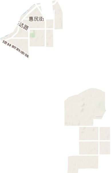 金橋經濟技術開發區地形圖