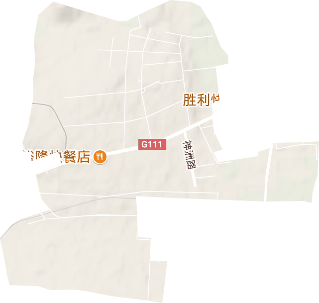 紅山工業(yè)園區(qū)地形圖