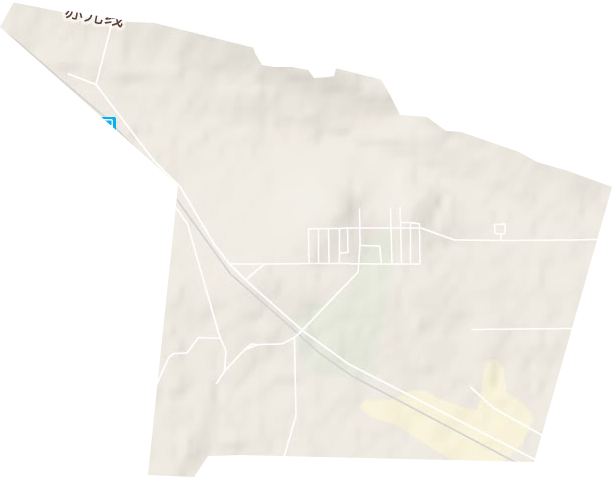 馬林街道地形圖