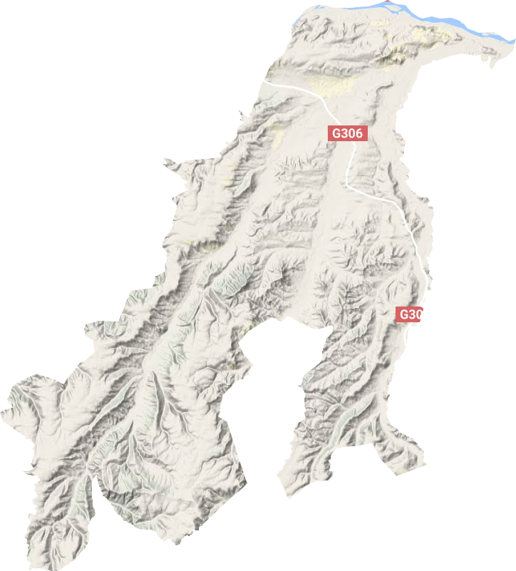 土城子鎮地形圖