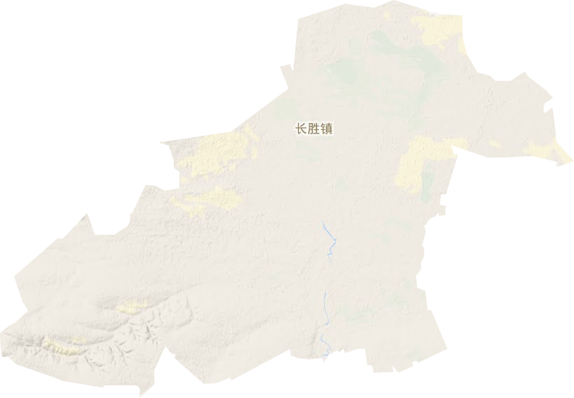 長勝鎮地形圖