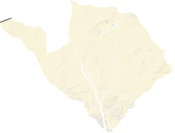 蘇尼特右旗地形圖