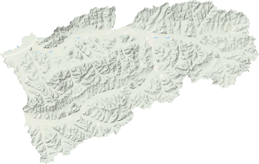 圖里河鎮(zhèn)地形圖