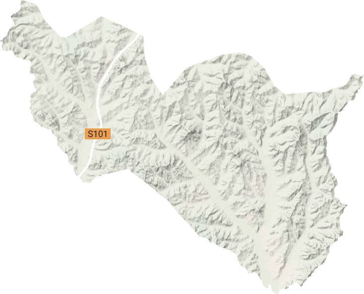吐列毛杜農(nóng)場(chǎng)地形圖