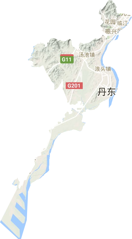振興區地形圖