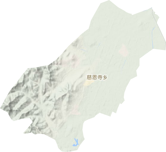 慈恩寺鄉地形圖