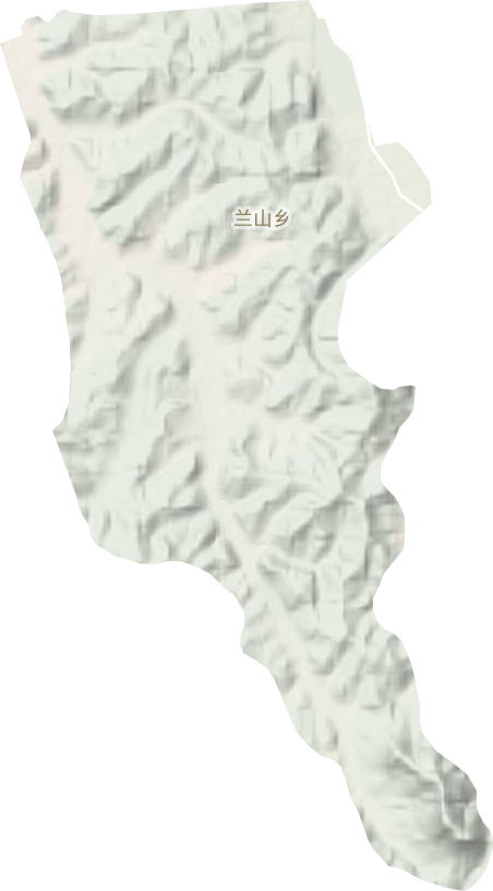 蘭山鄉地形圖