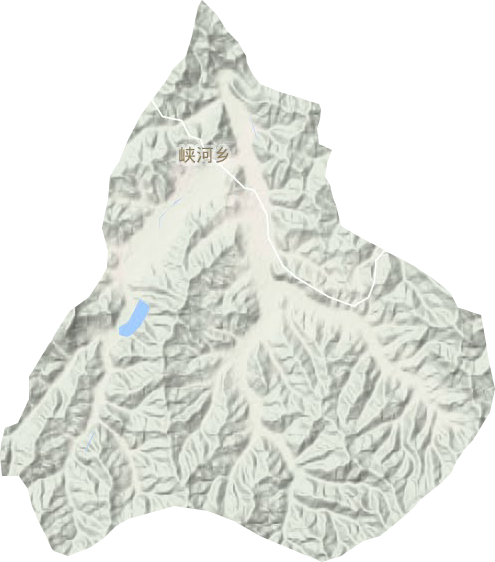 峽河鄉地形圖